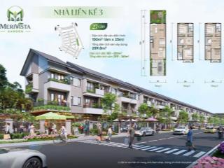 Sở hữu nhà phố merivista vsip nghệ an chỉ từ hơn 1 tỷ, 150m2, 3pn, 3wc, hướng nam