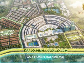Merivista plaza shophouse đại lộ 72m