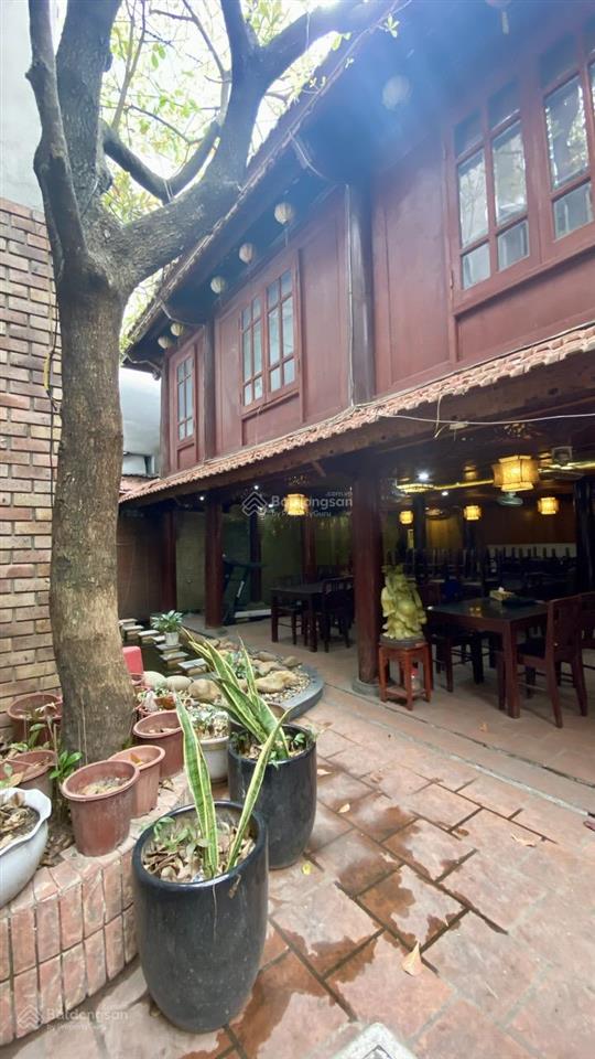 Chính chủ cần bán mảnh đất vàng , khu xã đàn, ô chợ dừa 360m2 . tặng nhà sàn gỗ lim việt trên đất