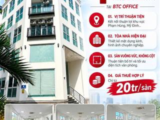 Cho thuê sàn hoặc cả tòa giá rẻ