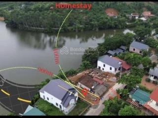 Đất đẹp 147,3m2 ven hồ view đồi cây, thôn đồng bùa (tam đảo cũ), sổ hồng. giá chỉ 12tr/m2