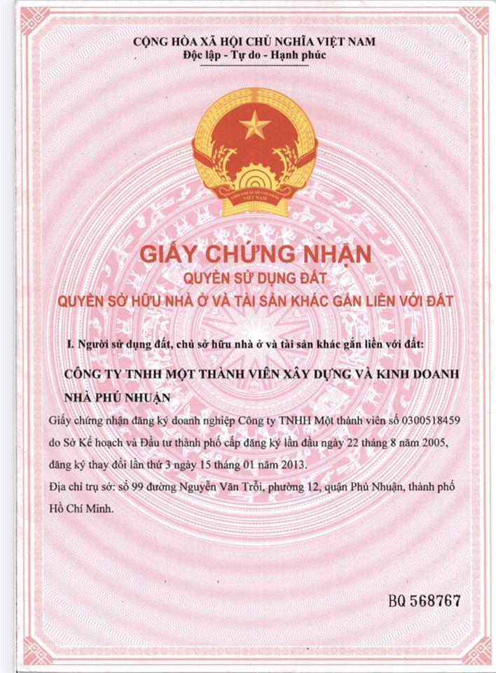 Bán đất nền dự án giá cực chất tại kdc phú nhuận  phước long, hcm với giá 70 triệu / m2, dt 300m2.