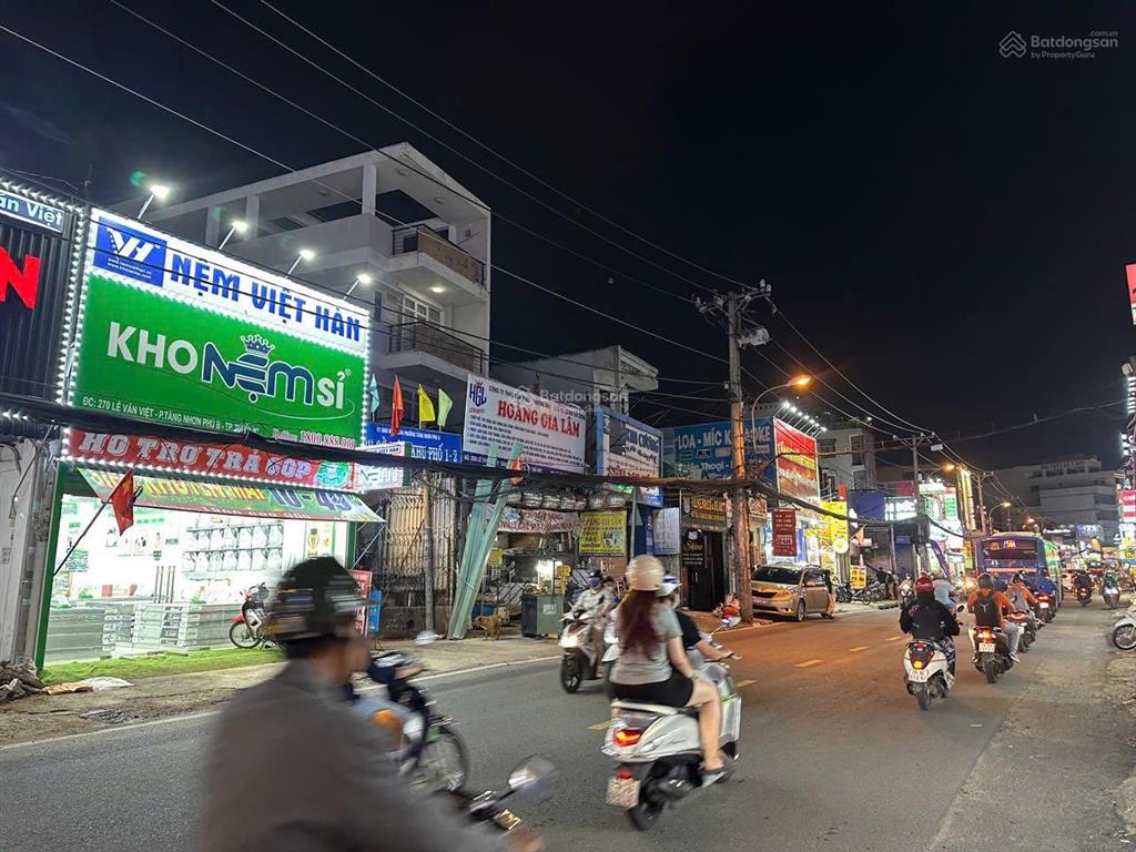 Mặt tiền 8m  xây dừng hầm 7 tầng ngay lê văn việt ngã tư thủ đức  328m2 chi 60 tỷ tl