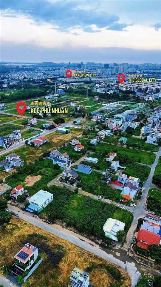 Góc 2 mặt tiền đường 20m kdc kiến á (dt 188m 13,515) chỉ 16,8 tỷ