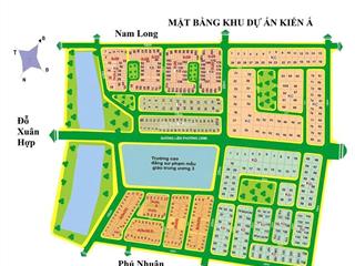 Góc 2 mặt tiền đường 20m kdc kiến á (dt 188m 13,515) chỉ 16,8 tỷ