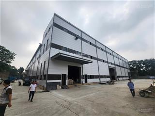 Cho thuê kho xưởng 12000m2 kcn quang minh, mê linh, hà nội, pháp lý chuẩn, pccc nghiệm thu hạng c