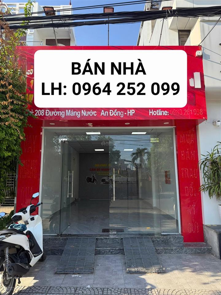 Bán nhà mặt đường máng nước  an đồng  an dương  hải phòng