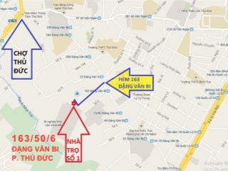 Nhà trọ trung tâm thủ đức 18 m2 giờ tự do, có gác, thoáng mát