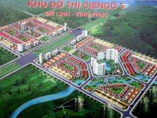 Bán đất lk khu a tại cienco 5 mê linh, 70 triệu / m2, 100m2, tiền phong, mê linh, hà nội
