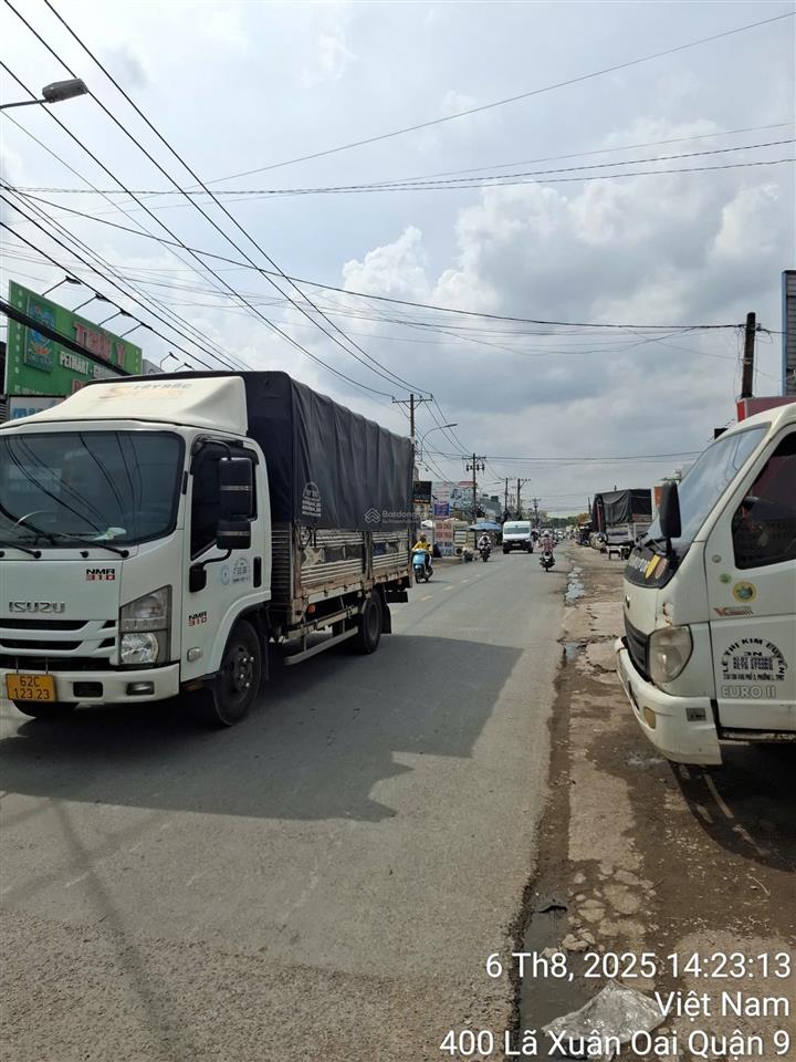 Bán đất mặt tiền lã xuân oai quận 9 giá 19,5 tỷ