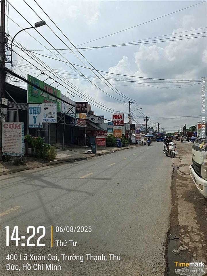 Bán đất mặt tiền lã xuân oai quận 9 giá 19,5 tỷ