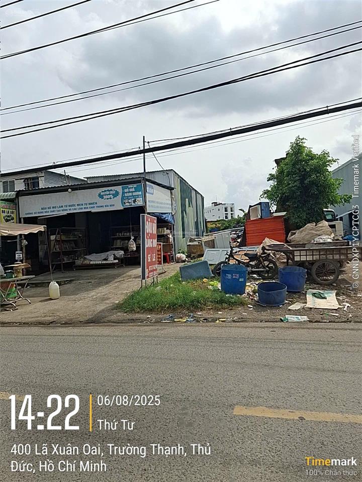 Bán đất mặt tiền lã xuân oai quận 9 giá 19,5 tỷ