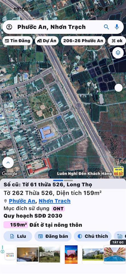 Cần bán lô góc cực hiếm tái định cư long thọ 159m2  lâu mới xuất hiện lô góc