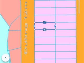 Lô tái định cư đại phước 7x20 rẻ nhất khu này hiện tại, không có lô thứ 2.