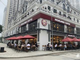 Căn hiếm trục đi bộ shophouse vinhomes smart city, doanh thu 7080 triệu/tháng, 170m2 giá chỉ 2x tỷ