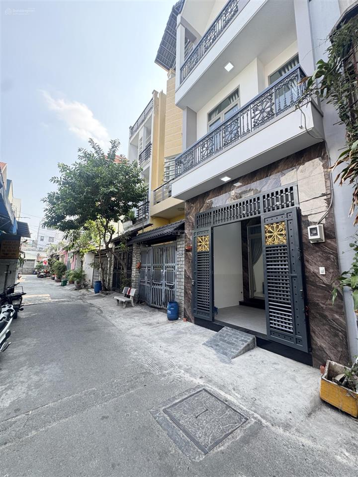 Siêu phẩm hẻm nhựa 8m sát mặt tiền gò xoài nhà đẹp ở ngay . nội thất cc.5pn, 5 tolet. sân thượng