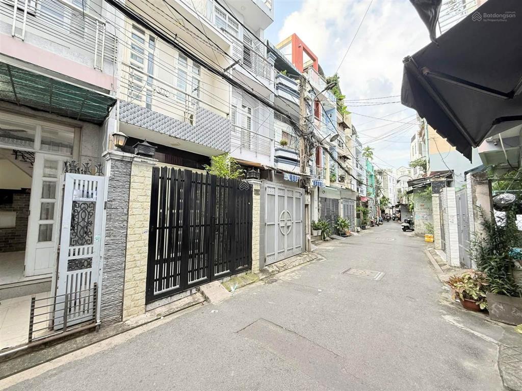 Bán nhà hẻm ô tô thông hồng lạc, tân bình, 4 tầng btct, sổ nở hậu, giá 6,95 tỷ