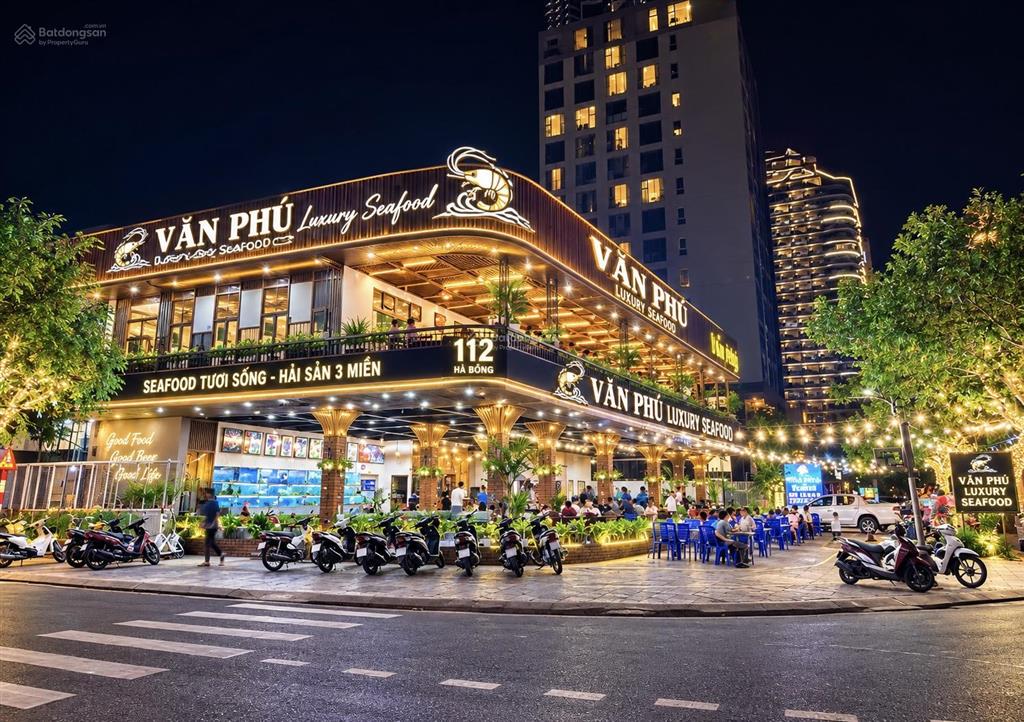 Cho thuê lô góc mặt tiền 2 tầng đường võ nguyên giáp, ngang 32m, dtsd 1400m2, gọi văn phú