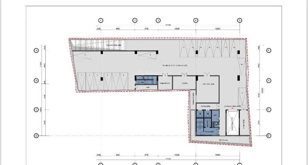 Cho thuê nhà c4 mặt tiền núi thành, 1040m2, ngang 15,6m, hđ 5 năm, gọi văn phú