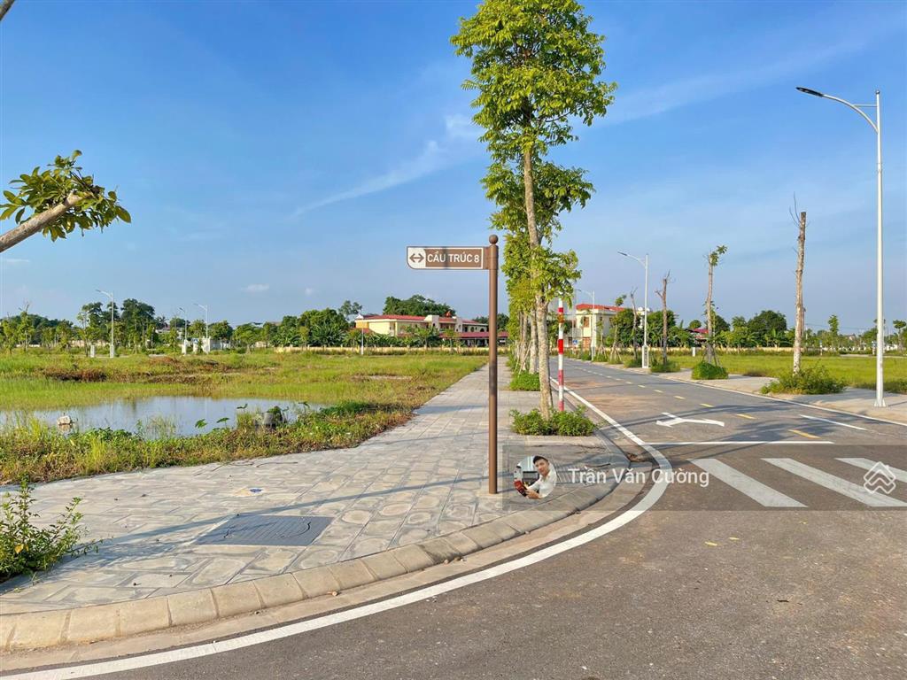 Cắt lỗ lô đất cầu trúc sông công park city, trục chính dự án, đối diện công viên & kênh, giá 1,75tỷ