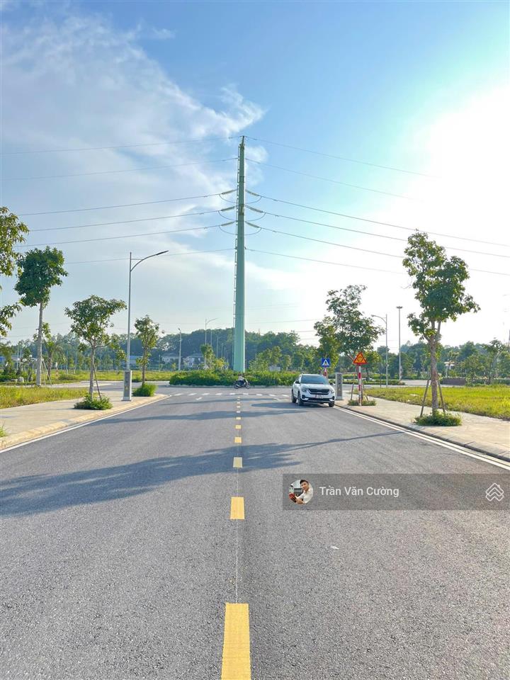 Cắt lỗ lô đất cầu trúc sông công park city, trục chính dự án, đối diện công viên & kênh, giá 1,75tỷ