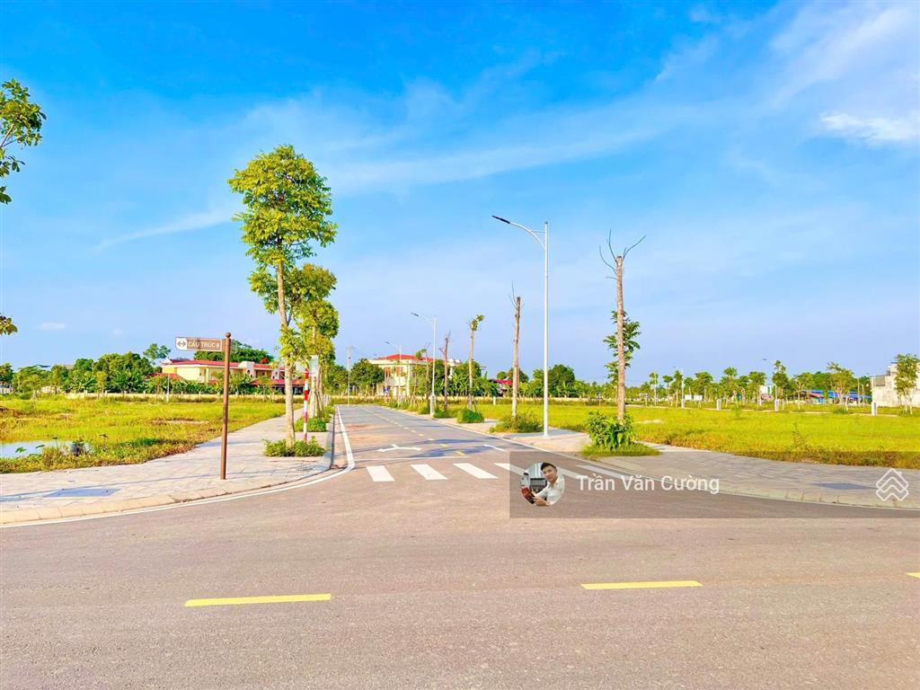 Cắt lỗ lô đất cầu trúc sông công park city, trục chính dự án, đối diện công viên & kênh, giá 1,75tỷ