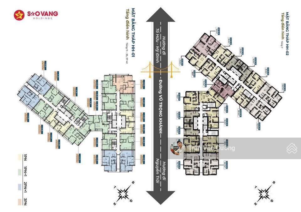Bán căn hộ chung cư tại tháp đôi kepler land, giá ưu đãi 6,95 tỷ, 65,5m2