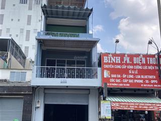 Cho thuê nhà mặt tiền âu cơ, p. 9, q. tb, 4,5 x 16m, 1t  2l, 34 triệu, 4pn, 3wc, gần chợ tân phước