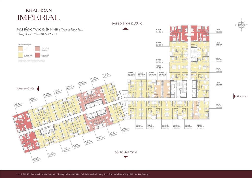 Giỏ hàng đặc biệt studio  office tel căn hộ khải hoàn imperial giá chỉ từ 2 tỷ