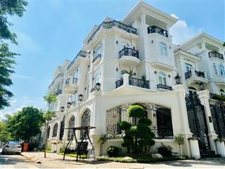 Bán biệt thự đường số 3căn góc 2 mt cityland quận 7, có thang máy + full nt, 10.4x22m giá 60tỷ(tl)