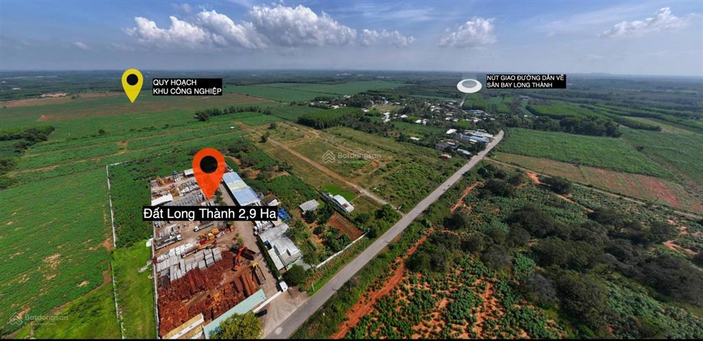 Bán đất tại đường phước bình, xã phước bình, long thành, đồng nai, 4.5 triệu/m2, tổng 29.497m2