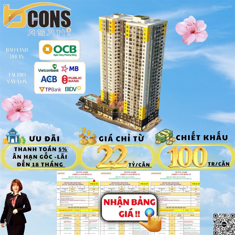 Ngộp ngân hàng cần cắt lỗ giá hợp đồng căn 2pn tầng đẹp chỉ 2.4 tỷ