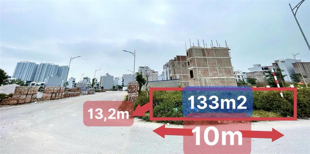 Lô góc vip 133m2 tđc a51 hồ sen 2 mặt tiền (13.2mx 10m) đườg 24m view vườn hoa tmdv ngay aeon mall