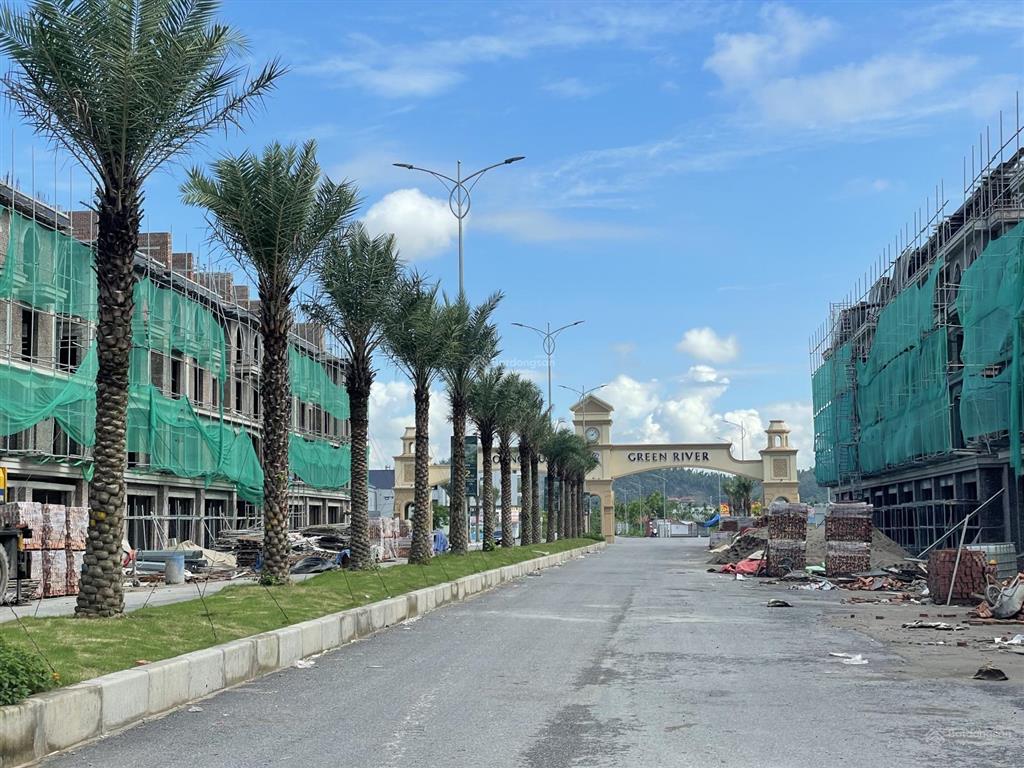 Hoàng huy green river  biệt thự 200m2 cạnh sông hòn ngọc xây 4 tầng  chiết khấu tới 9%