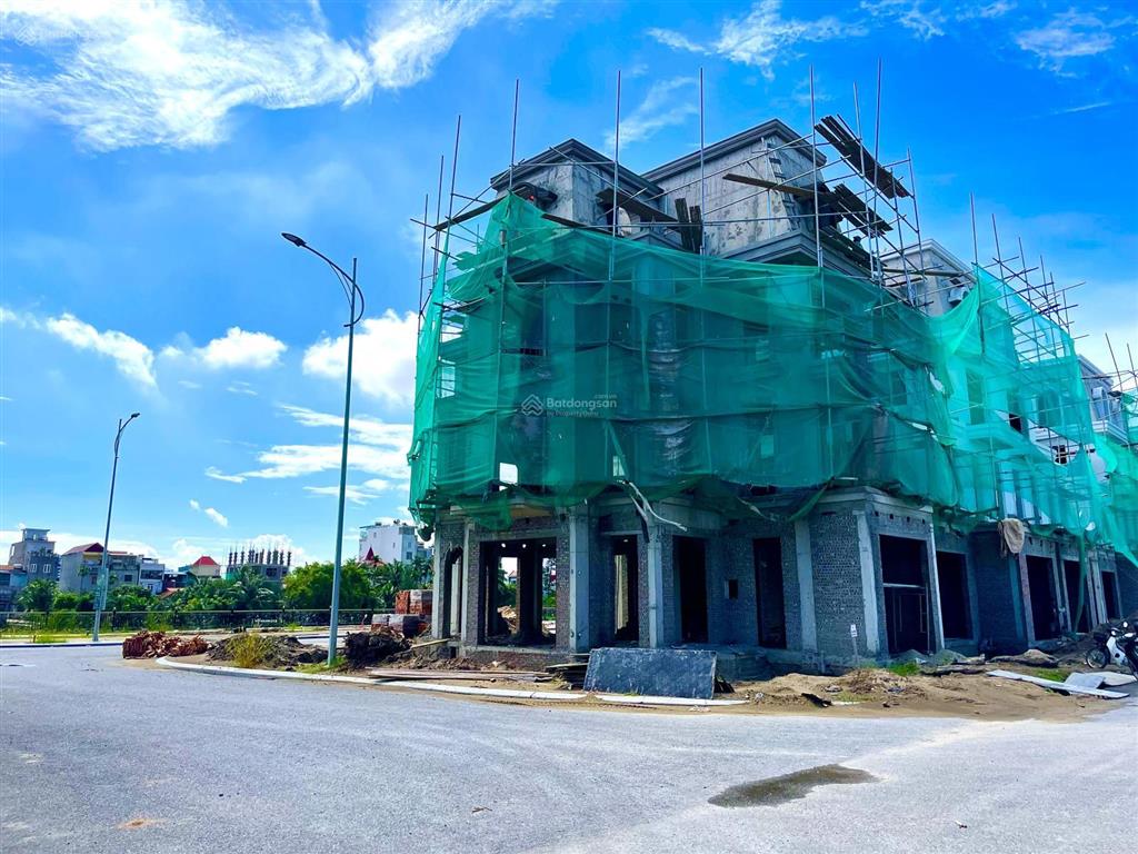 Hoàng huy green river  biệt thự 200m2 cạnh sông hòn ngọc xây 4 tầng  chiết khấu tới 9%