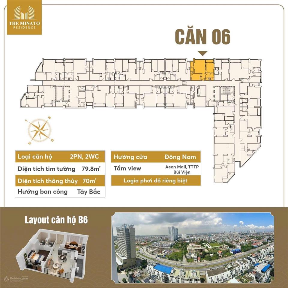 C. khấu 22% căn góc view sông lạch tray 85.1m2 hơn 3tỷ 2n2w  minato hp sống chuẩn nhật  vốn 1,2tỷ