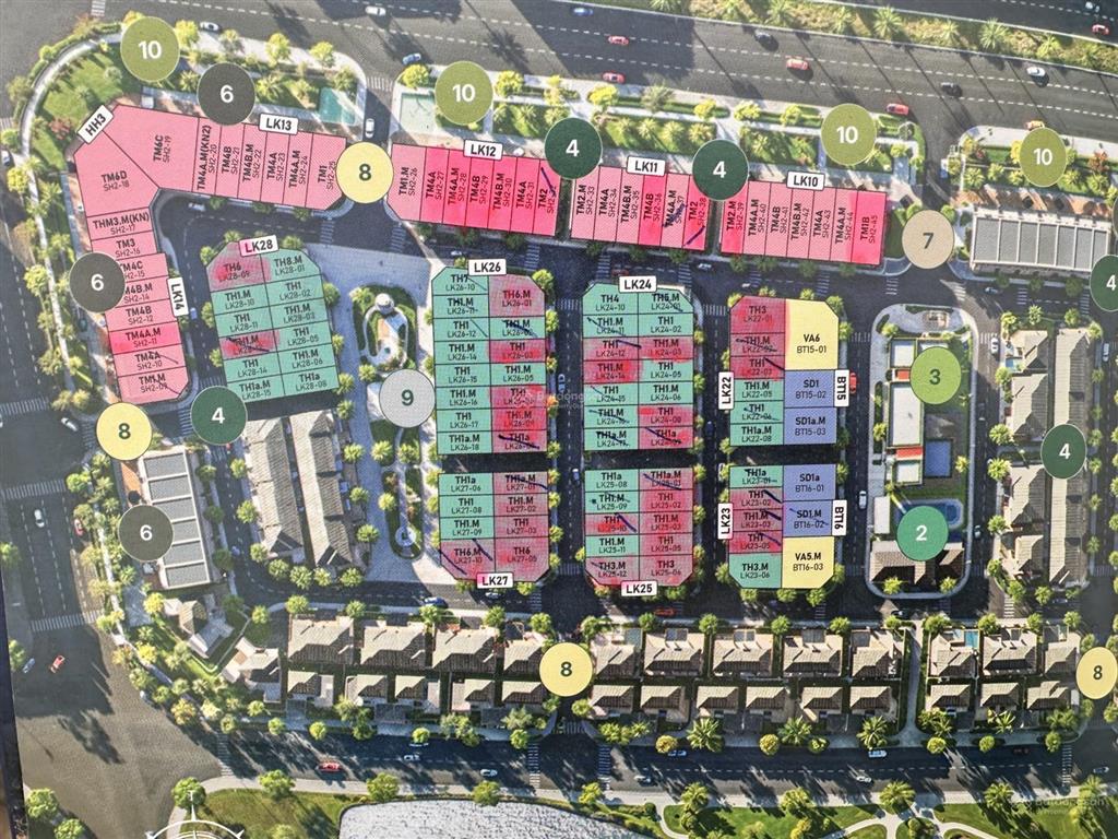Căn ngoại giao đối diện vườn hoa 90m2 3t sol garden nam long mt 6m hơn 7tỷ đón cầu nguyễn trãi