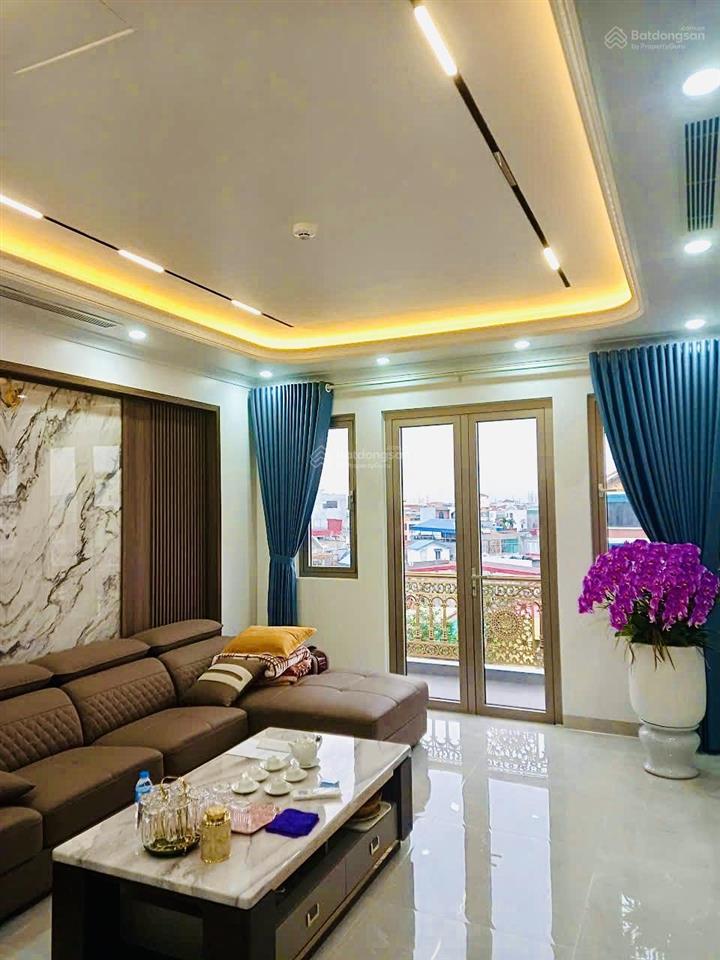 Nhà 6 tầng  thang máy mặt đường tôn đức thắng  55,4m2  mt 4,3m  hè 5m kd sầm uất chợ an đồng