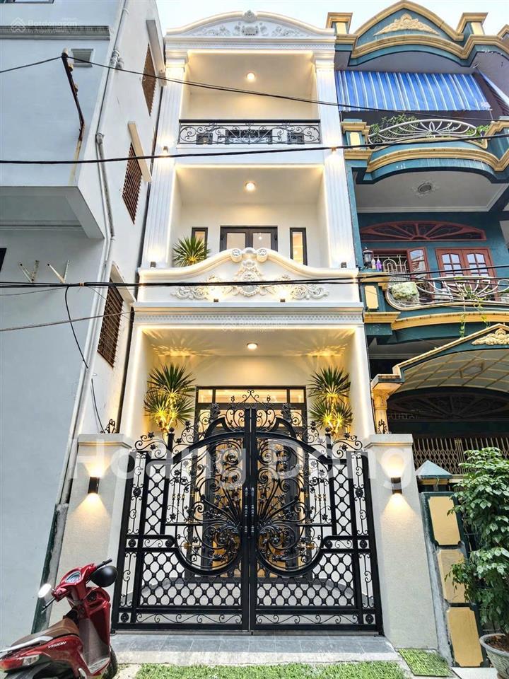 Nhà 4 tầng 70m2 sân cổng nguyễn đức cảnh  ô tô tránh nhau đường 6m  gần hồ tam bạc, bảo vệ 24/24