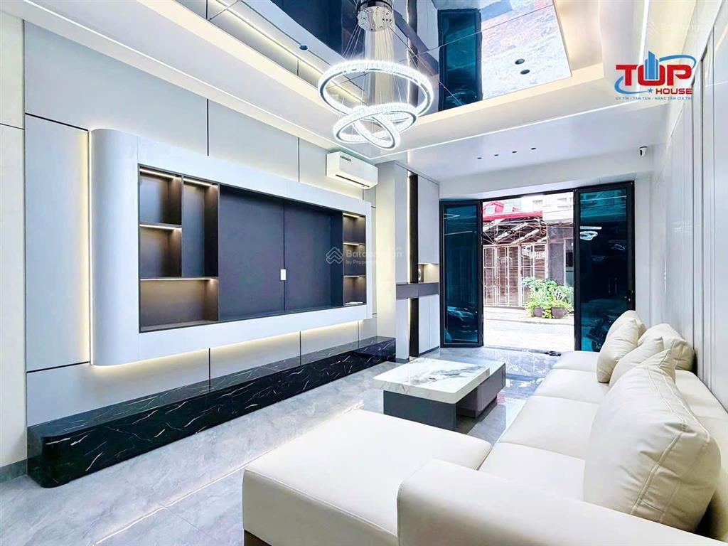 Nhà mới tinh full đồ thang máy 67m²  4 tầng ô tô tránh nhau lê lợi nq sau giáp ngõ