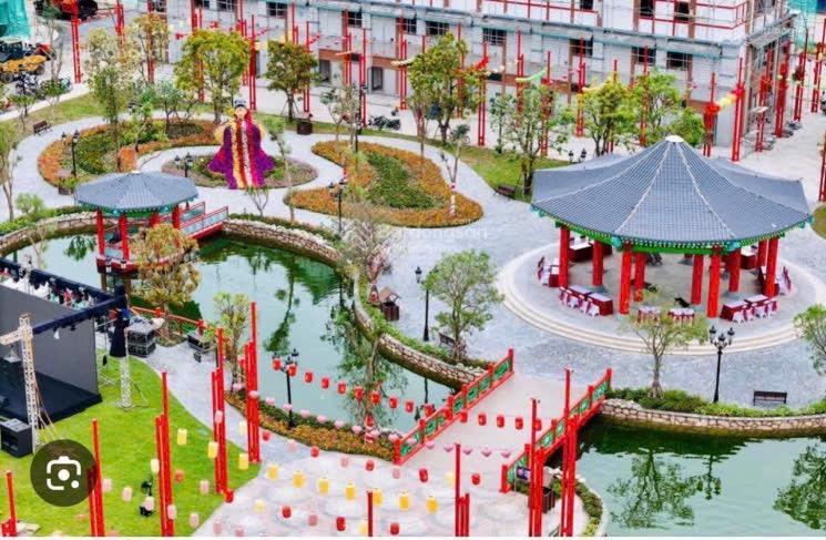 Bán nhà 4tầng tài lộc  đảo vũ yên 75m2 đông nam  7,99tỷ có sổ  vốn 2,4 tỷ  gần công viên kpark
