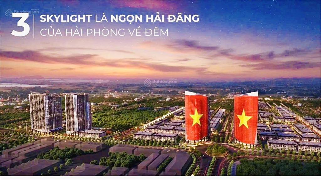 Căn góc, ngoại giao 70m2  2,5pn view pháo hoa tthc mới hp chỉ có 30 căn của hh2  h. huy new city