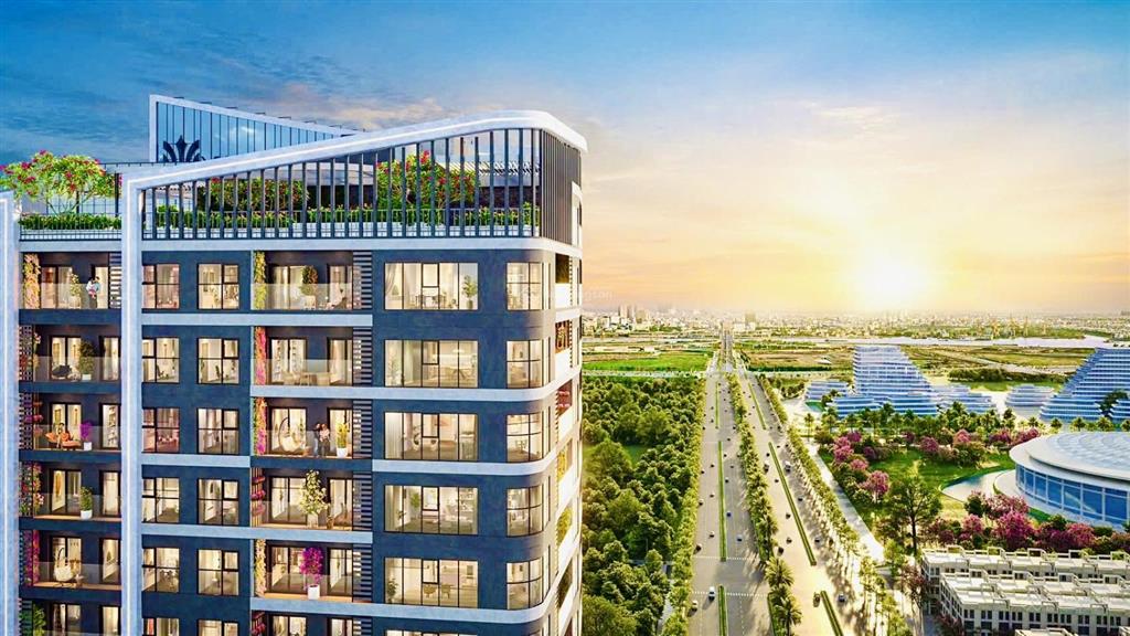 Căn góc, ngoại giao 70m2  2,5pn view pháo hoa tthc mới hp chỉ có 30 căn của hh2  h. huy new city