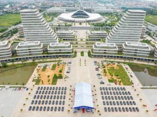 Lô góc đẹp chia nhiều lô 500m2 (mt 13m) đất f0 vuông full thổ cư hoa động ngay trung tâm hành chính