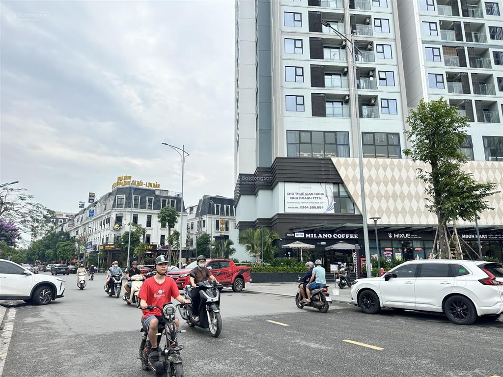 Bán căn góc 2 mặt tiền 5 tầng  68m2  đường 16m thiên lôi  gần aeon mall, vinme full nội thất xịn