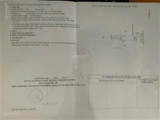 Bán nhà diện tích đất 160 m2. có 100 m2 thổ cư .chợ bến phường tân định, tp bến cát, bình dương