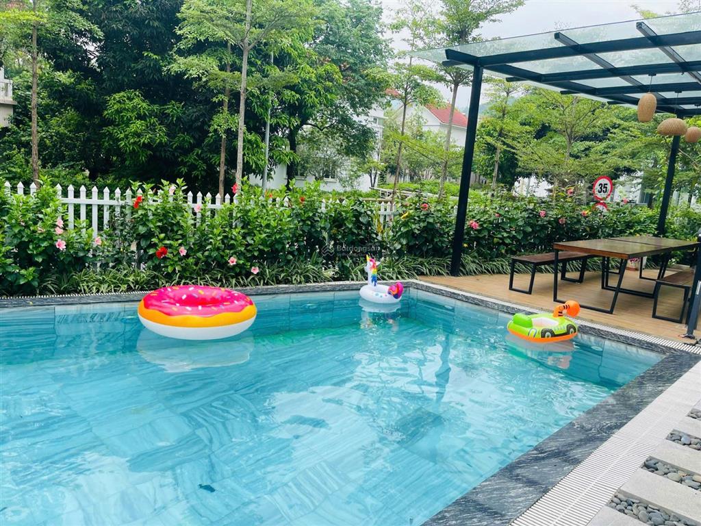 Chỉ 20 triệu/tháng thuê ngay biệt thự xanh villas 1, 4 phòng ngủ, có bể bơi riêng