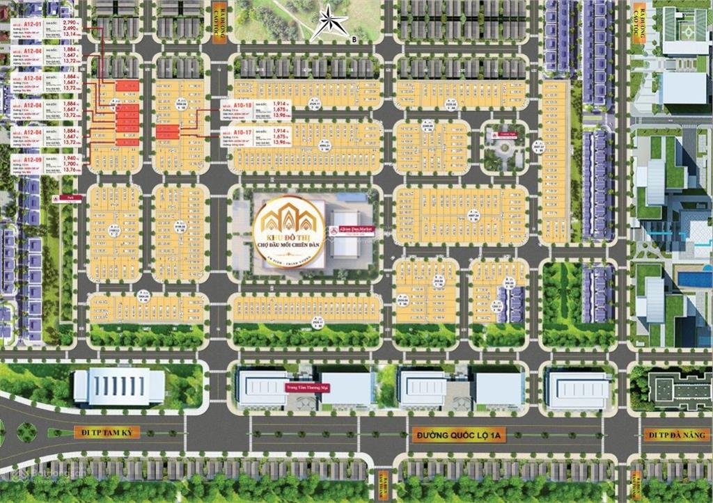 Chỉ cần thanh toán trước 494 triệu sở hữu ngay lô đất chợ chiên đàn, đà nẵng