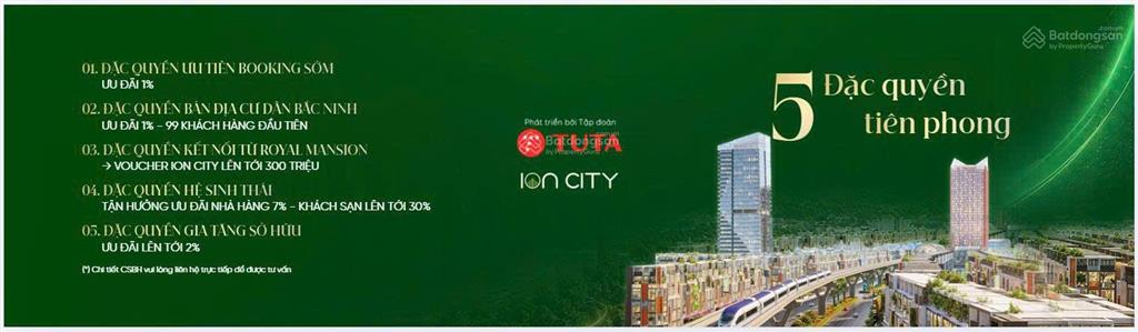 Hàng đợt 1 ion city nội hoàng thành phố kinh tế đêm nội hoàng đón chào đại đô