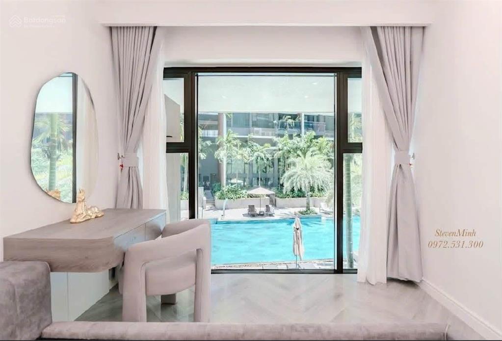 Cho thuê duplex tại the river thủ thiêm, 100 triệu, 139m2, 3pn, 1pk, 3wc, mở cửa ra hồ bơi 5 sao